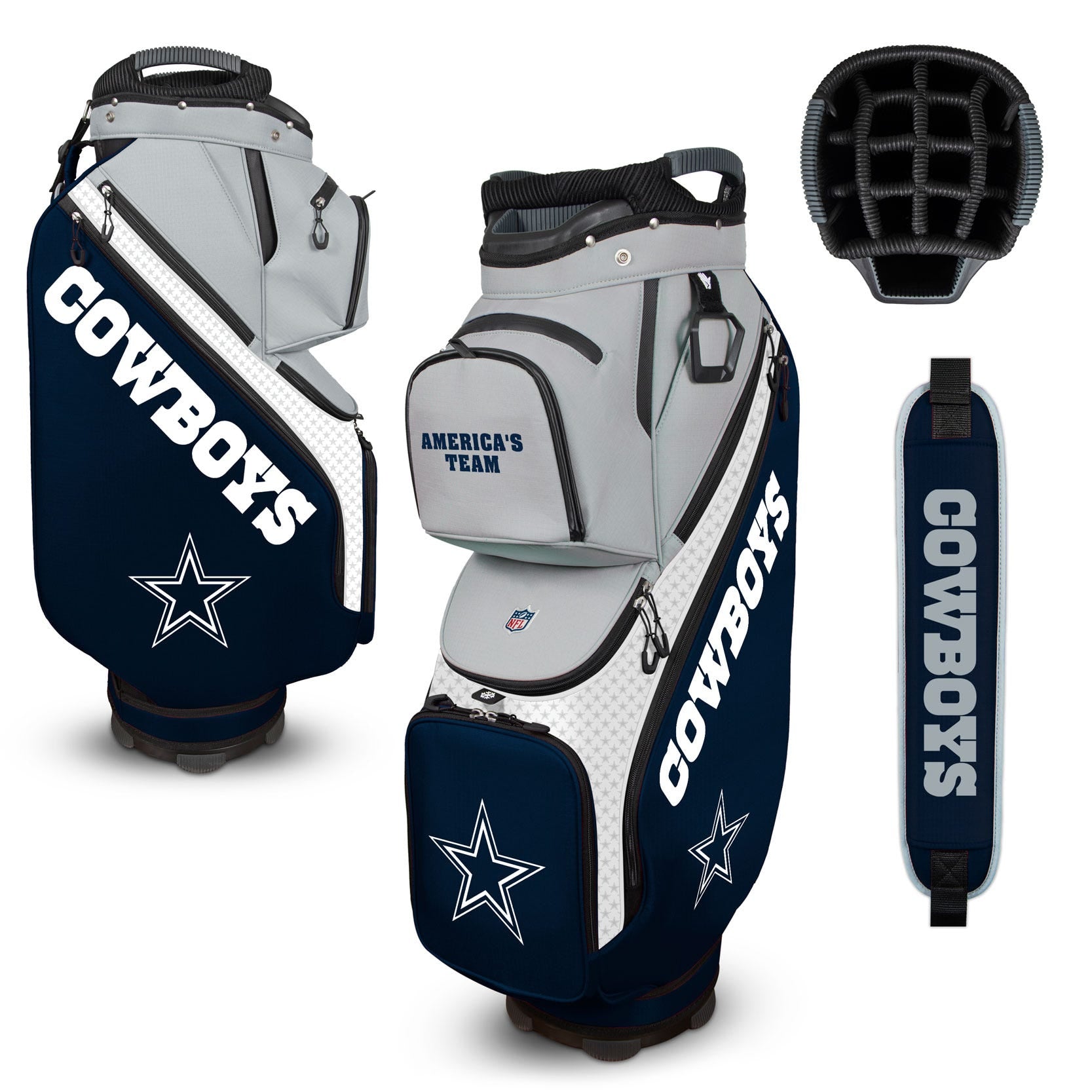 Team Effort 2025 NFL The Clubhouse Cooler Cart Bag