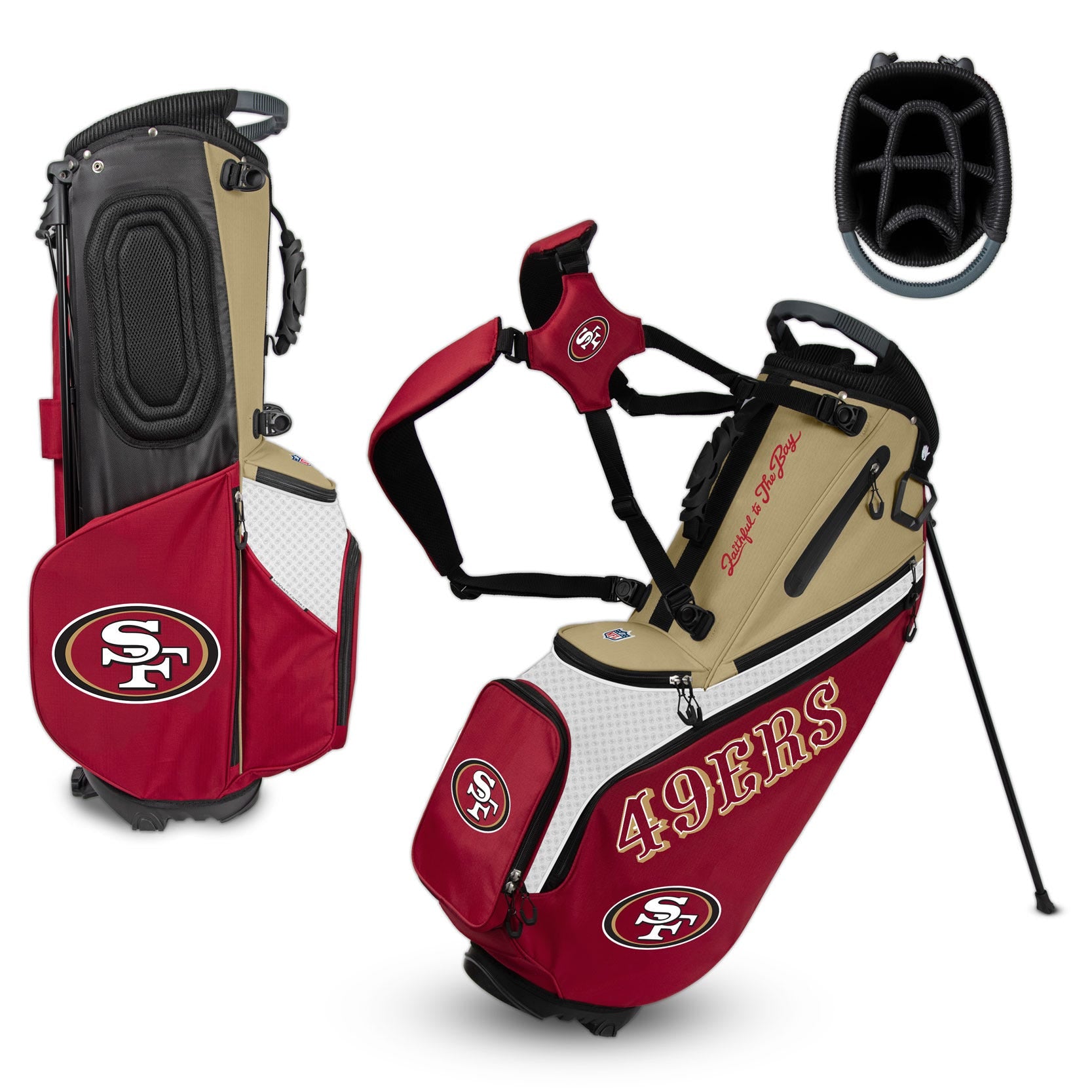 Team Effort 2025 NFL The Back Nine Golf Stand Bag
