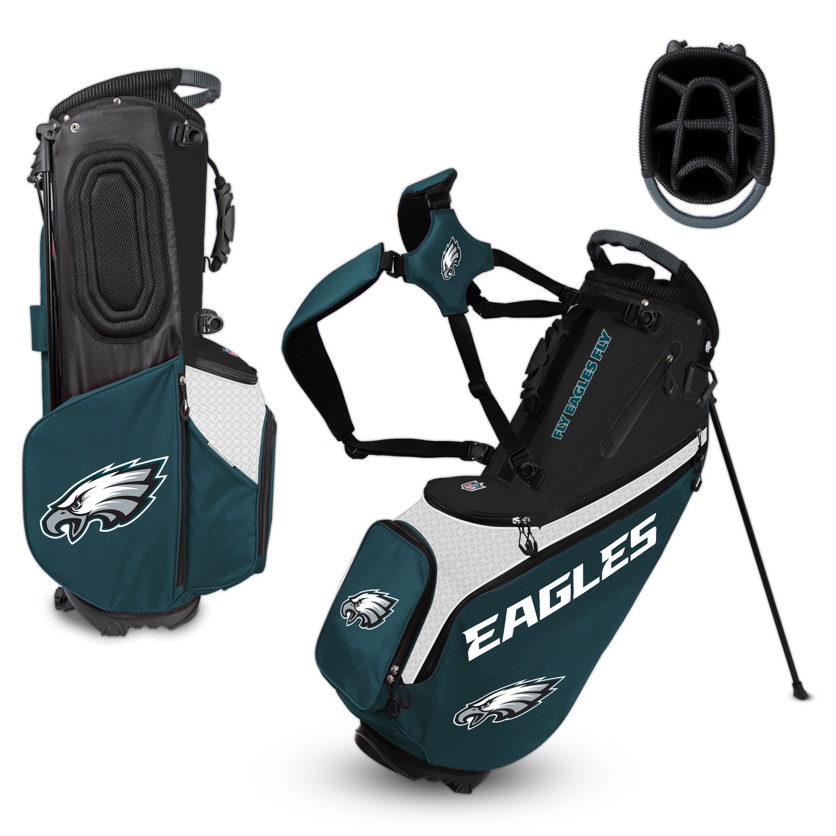 Team Effort 2025 NFL The Back Nine Golf Stand Bag