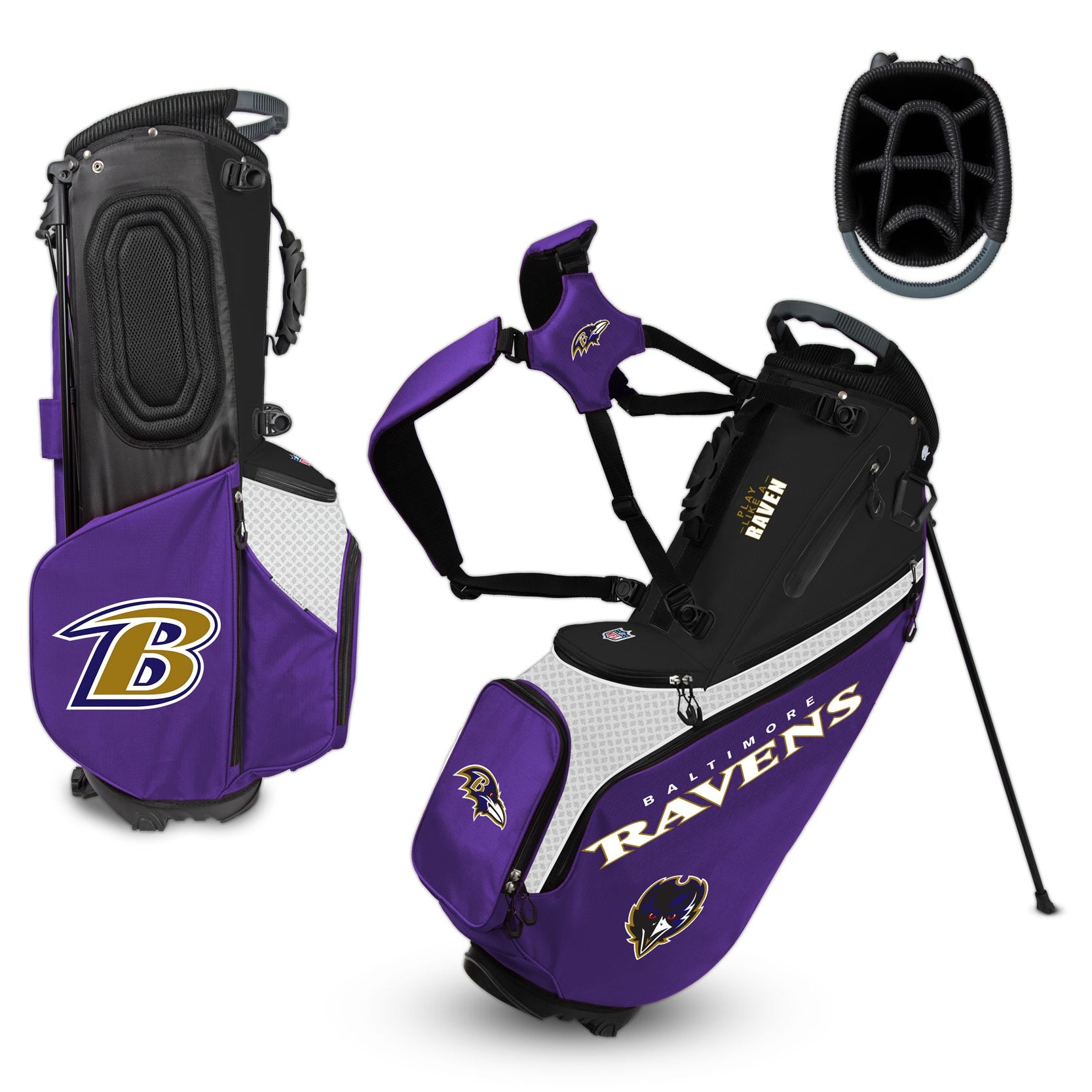 Team Effort 2025 NFL The Back Nine Golf Stand Bag