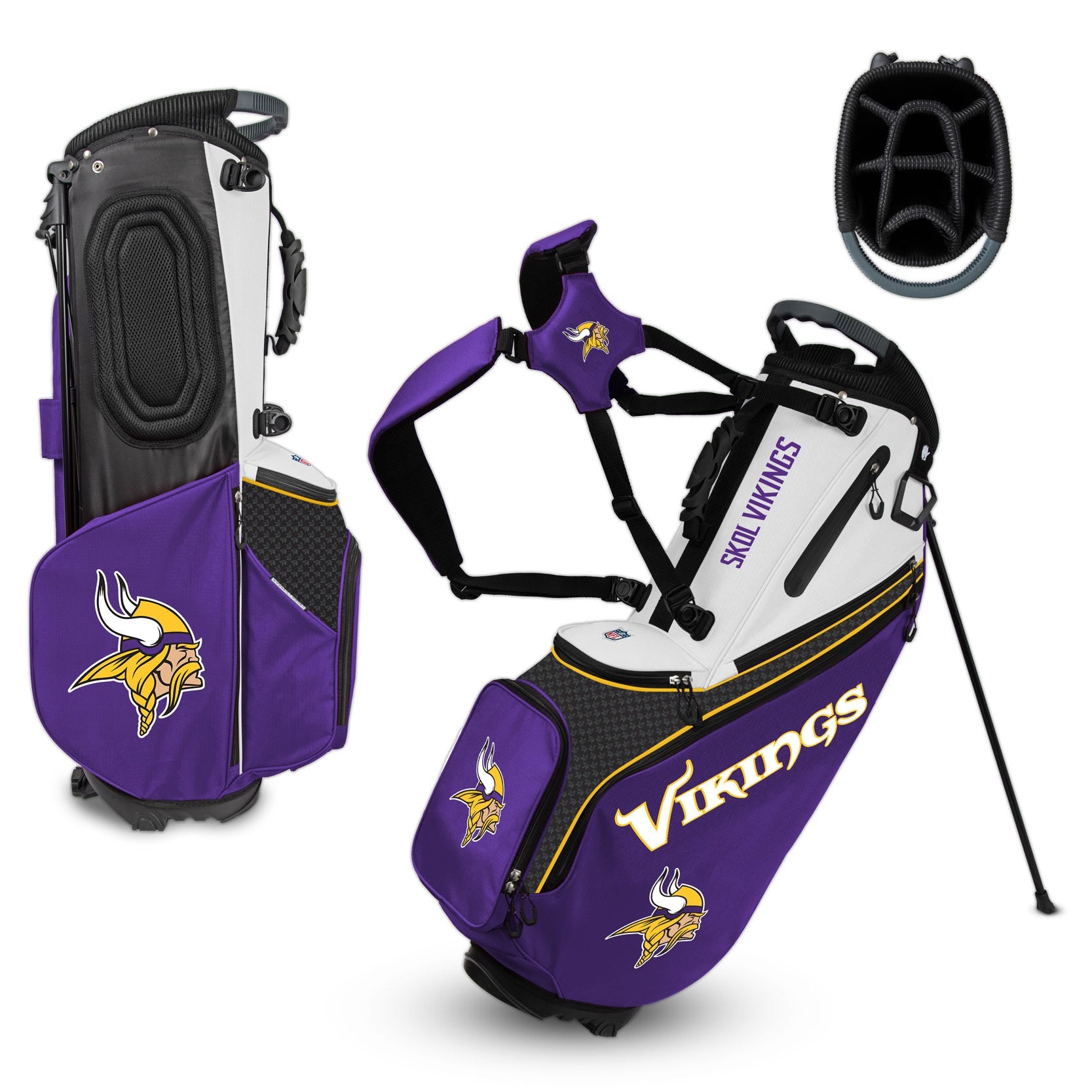 Team Effort 2025 NFL The Back Nine Golf Stand Bag
