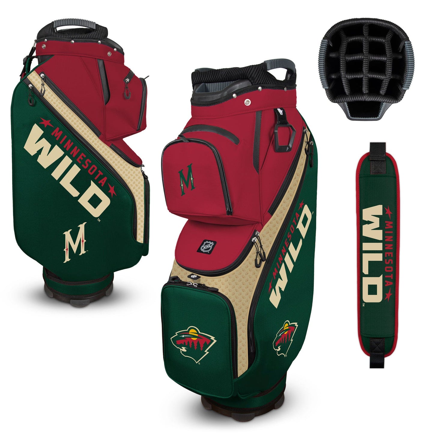 Team Effort 2025 NHL The Clubhouse Cooler Cart Bag