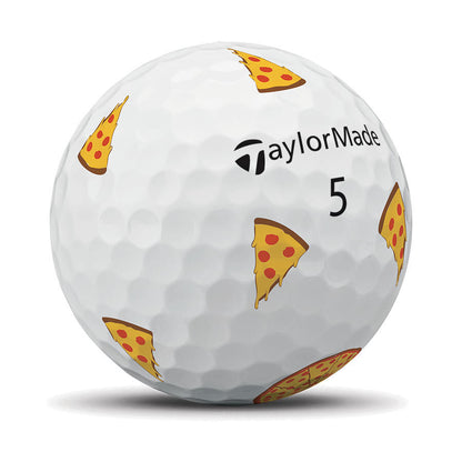 TaylorMade TP5 Pix Hot Shot Pizza Party Limited Edition Golf Balls (1 Dozen)