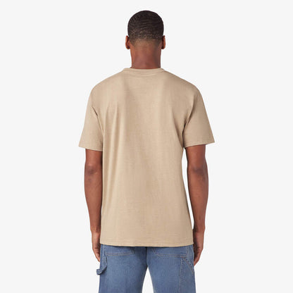 Dickies Men's Heavyweight Heathered Short Sleeve Pocket Tee Relaxed T-Shirt