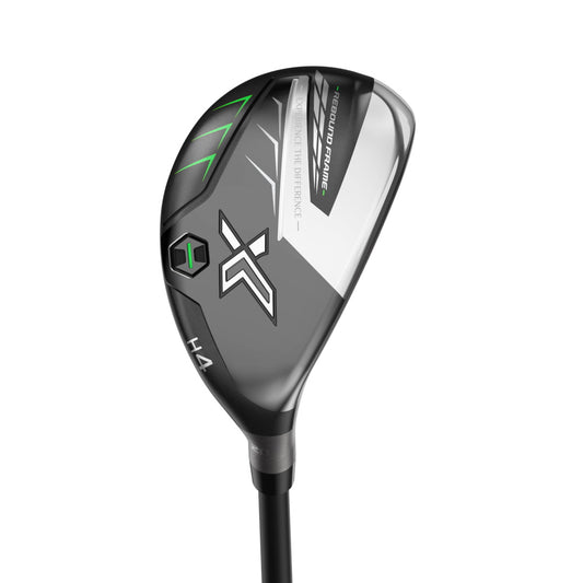 XXIO 12 X Black Mens Hybrid #4 20* Stiff Flex Right Hand - VERY GOOD
